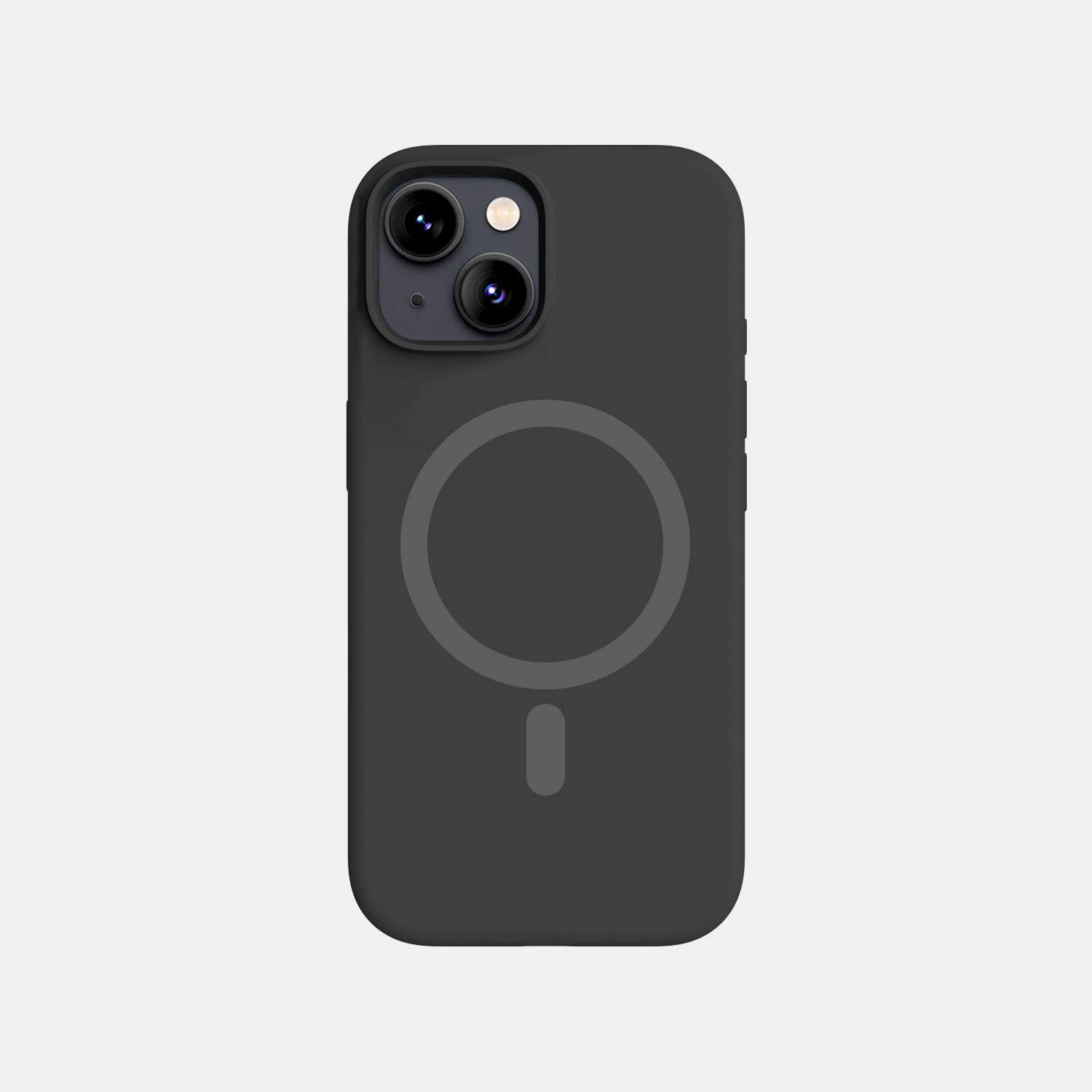 iPhone 15 Silicone Case with MagSafe Smooth Protection Glossy Texture