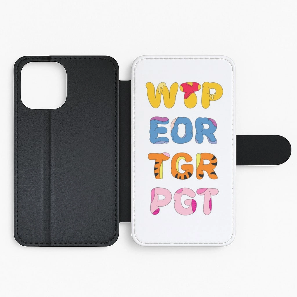 Pooh Friends - Winnie The Pooh Disney Flip / Wallet Phone Case Recyclable Material
