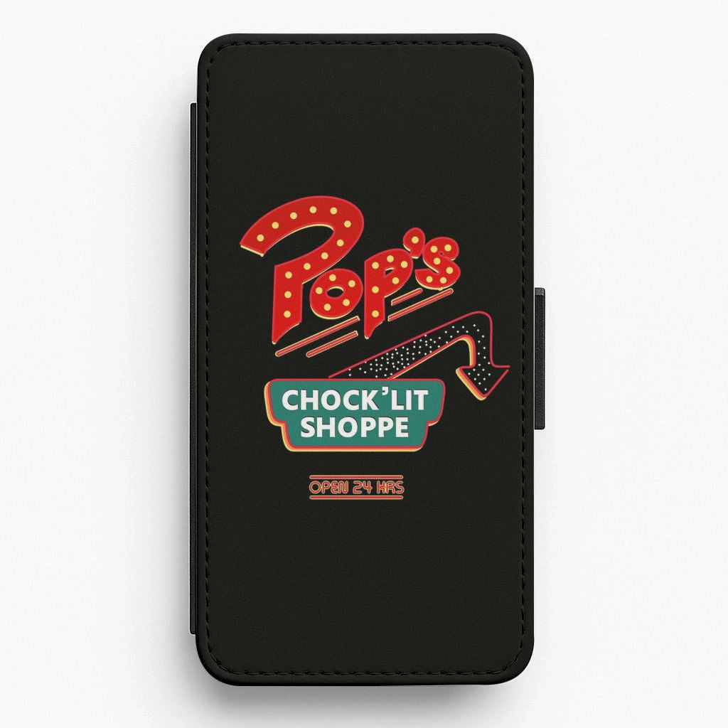 Pop's Chock'Lit Shoppe - Riverdale Flip / Wallet Phone Case Gloss Touch