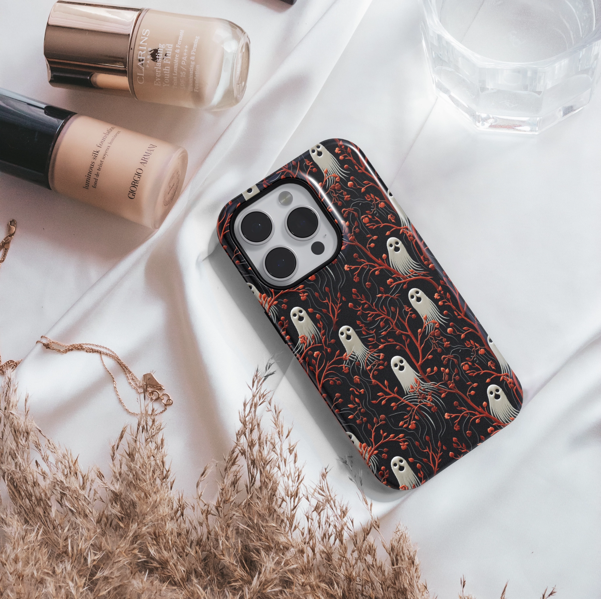 Matte Texture Design Haunt Couture