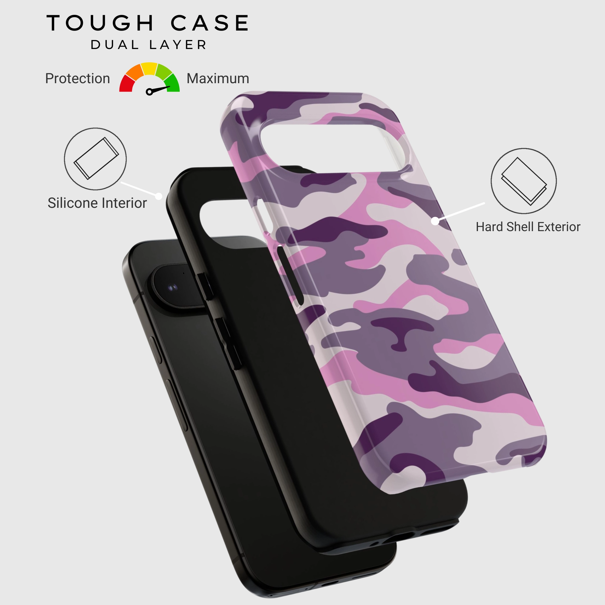 Gazing Twilight Matte Touch Rugged Frame Design