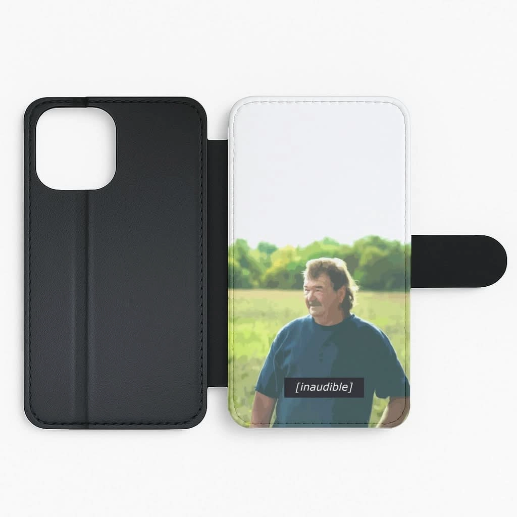 Scratch Resistant Rugged Build Inaudible Gerald Flip / Wallet Phone Case