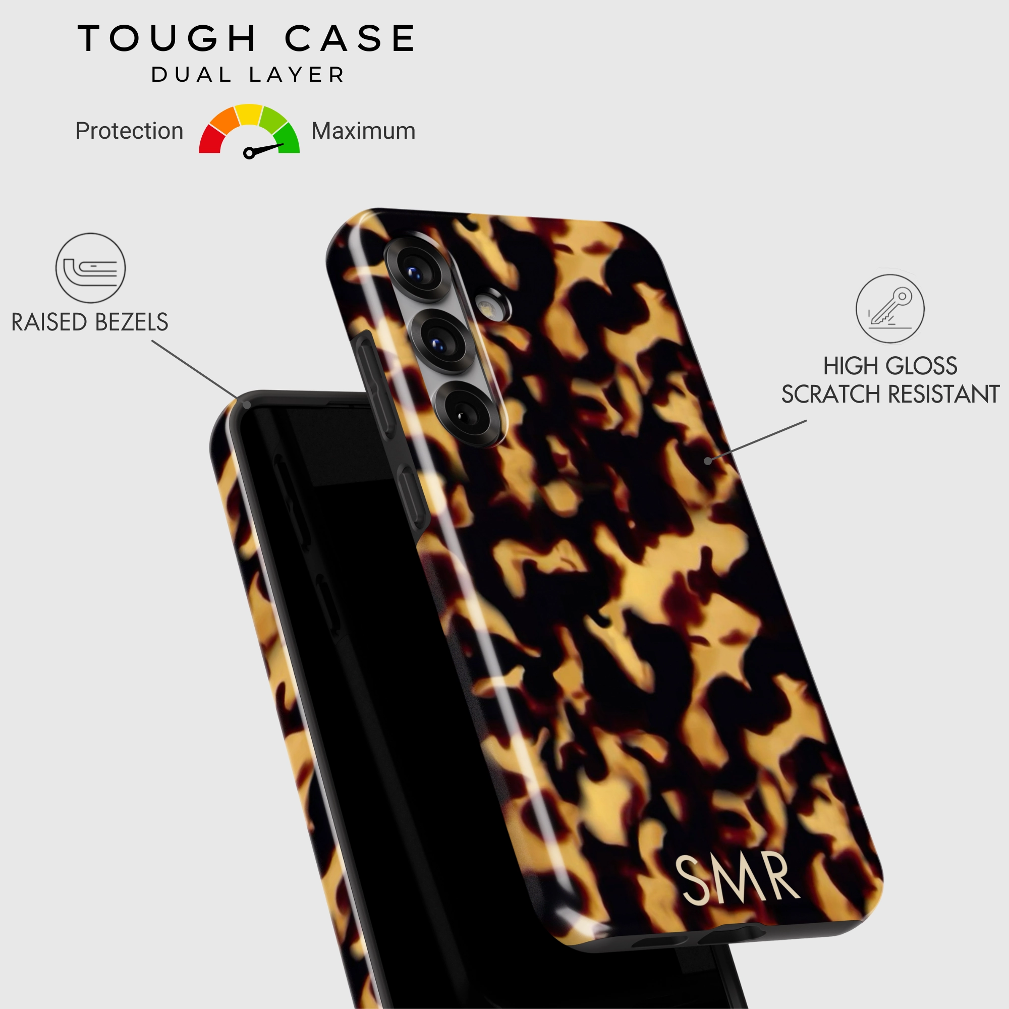 Premium Grip Mocha Marble