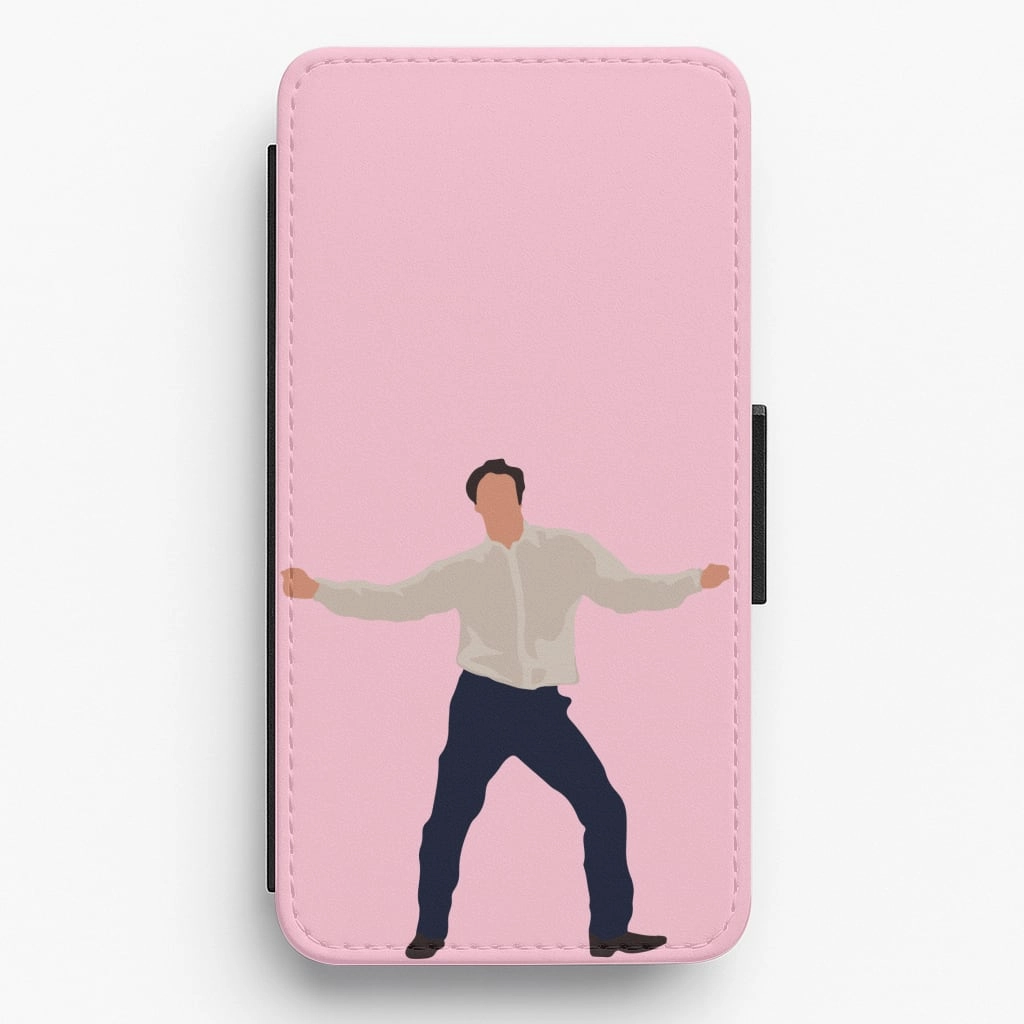 Casual Look Prime Minister Dancing - Love Actually Flip / Wallet Phone Case