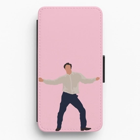 Casual Look Prime Minister Dancing - Love Actually Flip / Wallet Phone Case