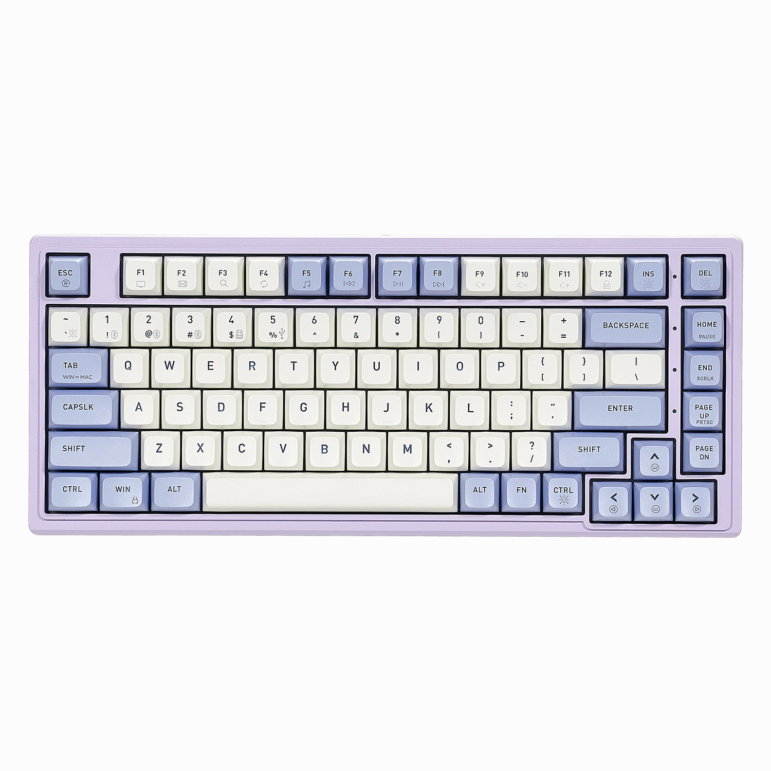 Hexgears Creamy Compact Keyboard for Gaming M2 Workspace Setup