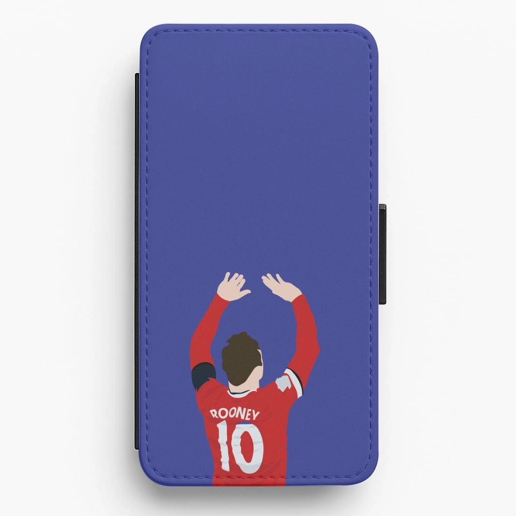 Rooney - Football Flip / Wallet Phone Case Hard Edge