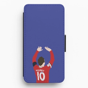Rooney - Football Flip / Wallet Phone Case Hard Edge