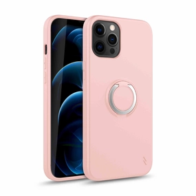 Bold colors Stylish Shape ZIZO REVOLVE Series iPhone 12 Pro Max Case - Rose Quartz