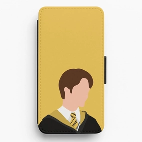 Minimal Edge Cedric Diggory Flip / Wallet Phone Case