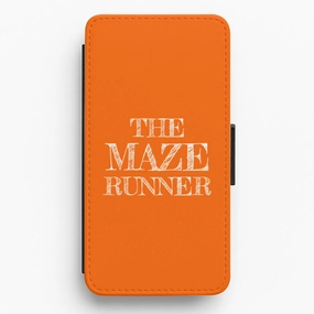Long Lasting The Maze Runner Flip / Wallet Phone Case