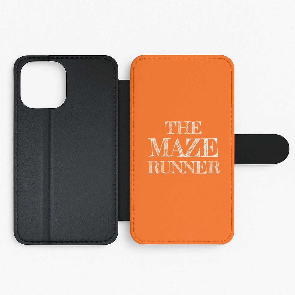 Smooth Coating The Maze Runner Flip / Wallet Phone Case