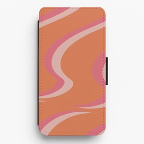 Psychedelic Pattern VII Flip / Wallet Phone Case Premium Surface Everyday Carry
