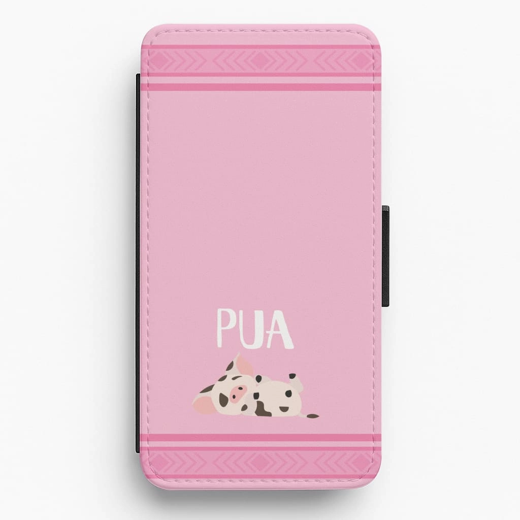 Pua Flip / Wallet Phone Case Hybrid Grip Finish Compact Style
