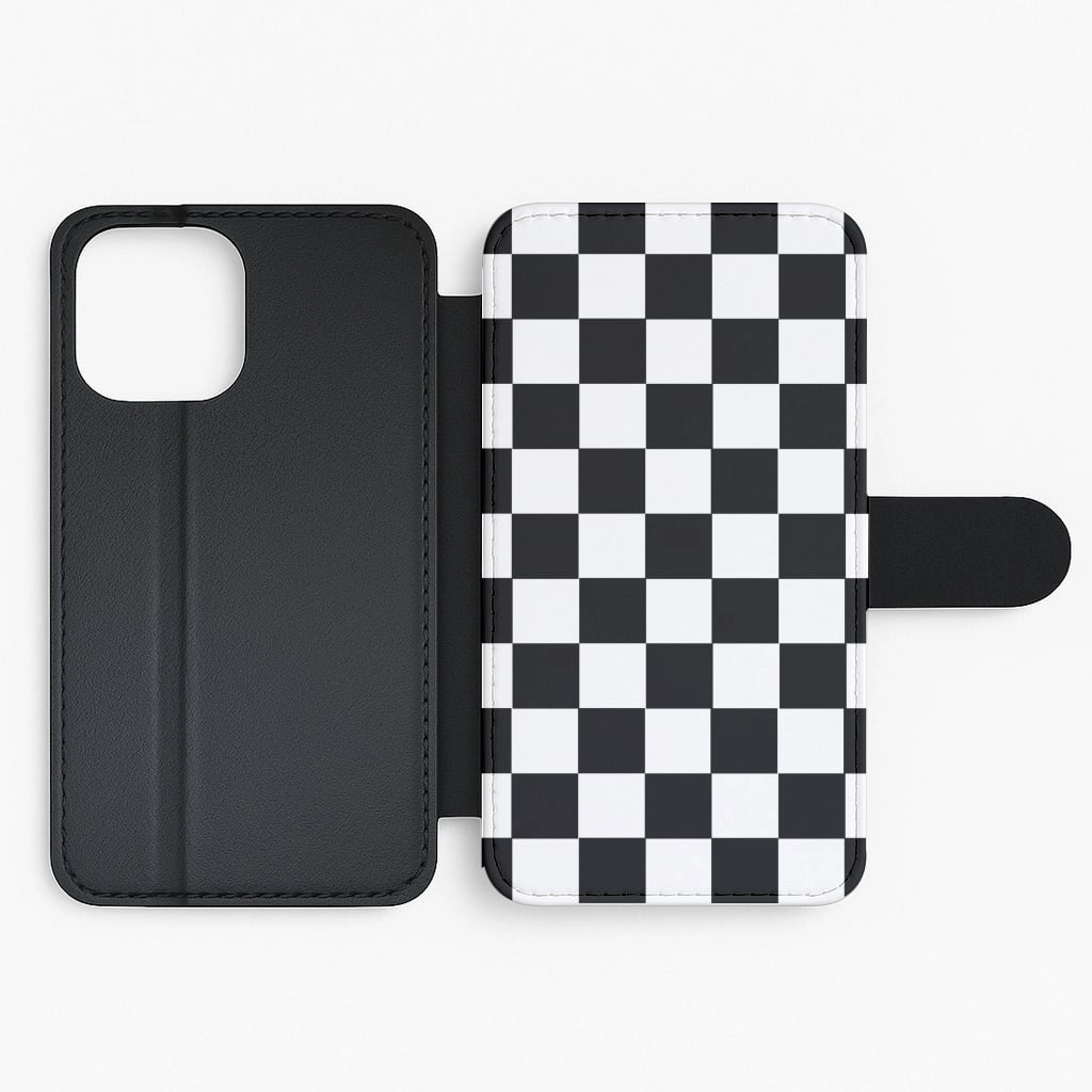 Stylish Layer Race Flag - F1 Flip / Wallet Phone Case