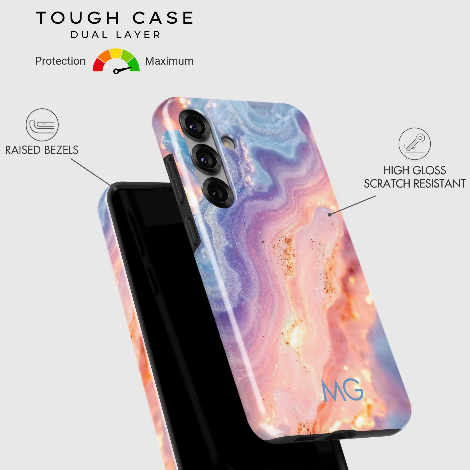 Stylish Detail Layer Radiant Horizon