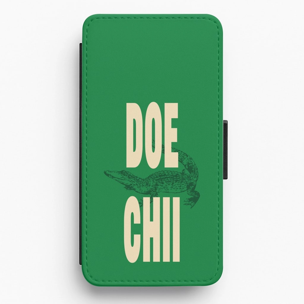 Rapper Alligator Print Flip / Wallet Phone Case Strong material Rugged Build