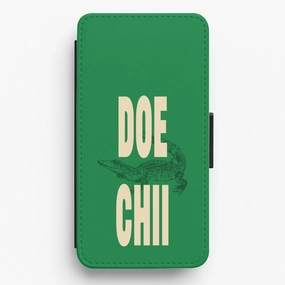 Rapper Alligator Print Flip / Wallet Phone Case Strong material Rugged Build