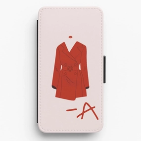 Red Coat - Pretty Little Liars Flip / Wallet Phone Case Creative Pattern