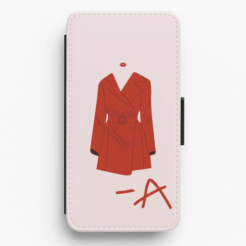 Red Coat - Pretty Little Liars Flip / Wallet Phone Case Creative Pattern