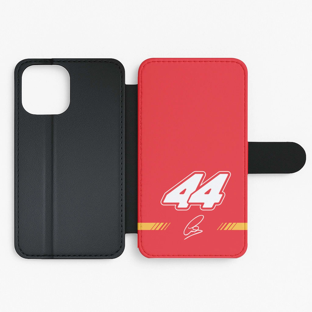 Luxury Finish Retro 44 Hamilton Flip / Wallet Phone Case