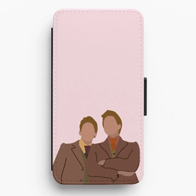 Fred And George Flip / Wallet Phone Case Light Shield