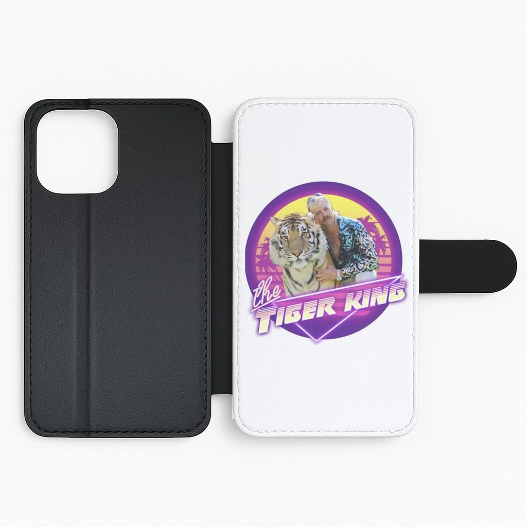 The Tiger King Flip / Wallet Phone Case Protective Detailing