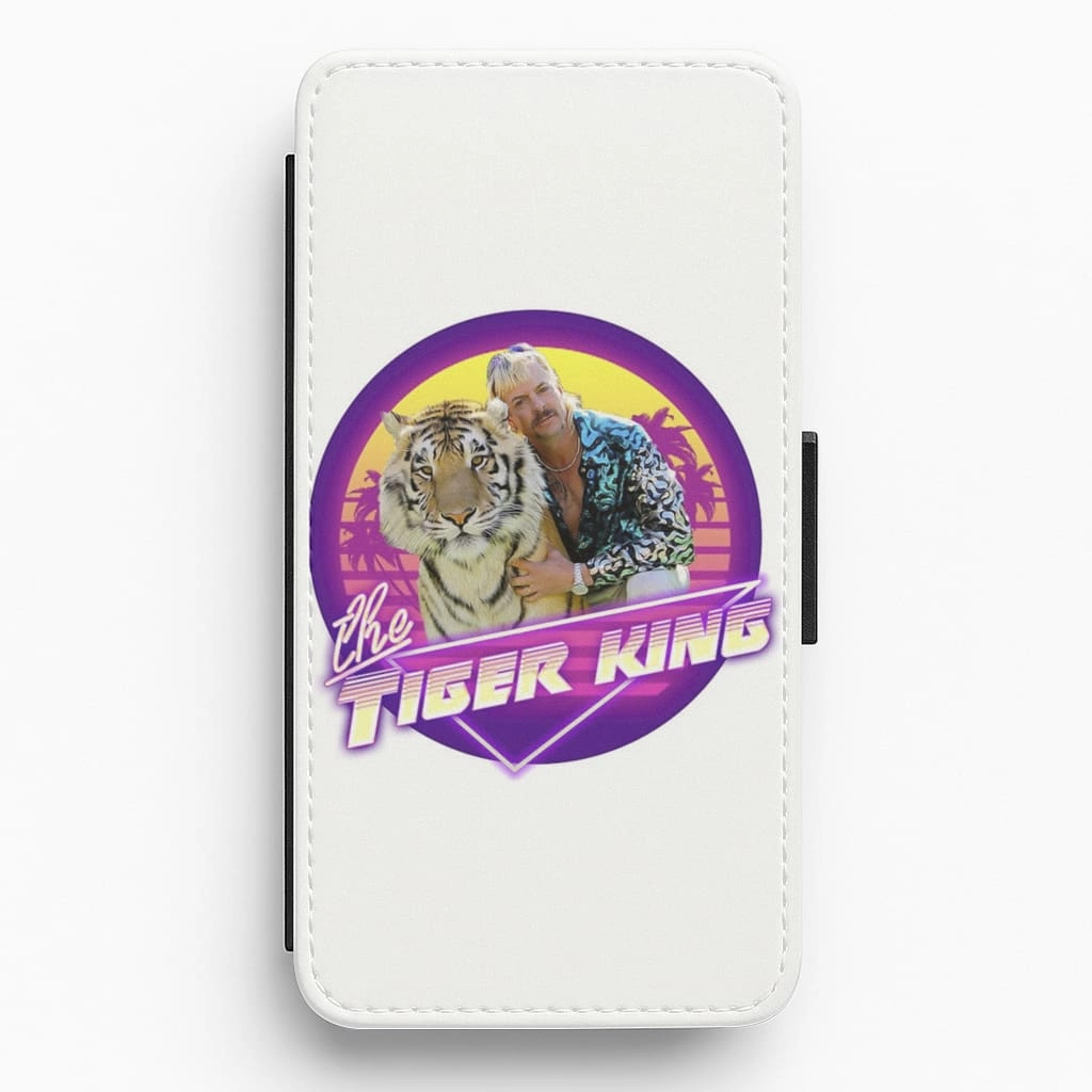 The Tiger King Flip / Wallet Phone Case Compact Design Daily Essential