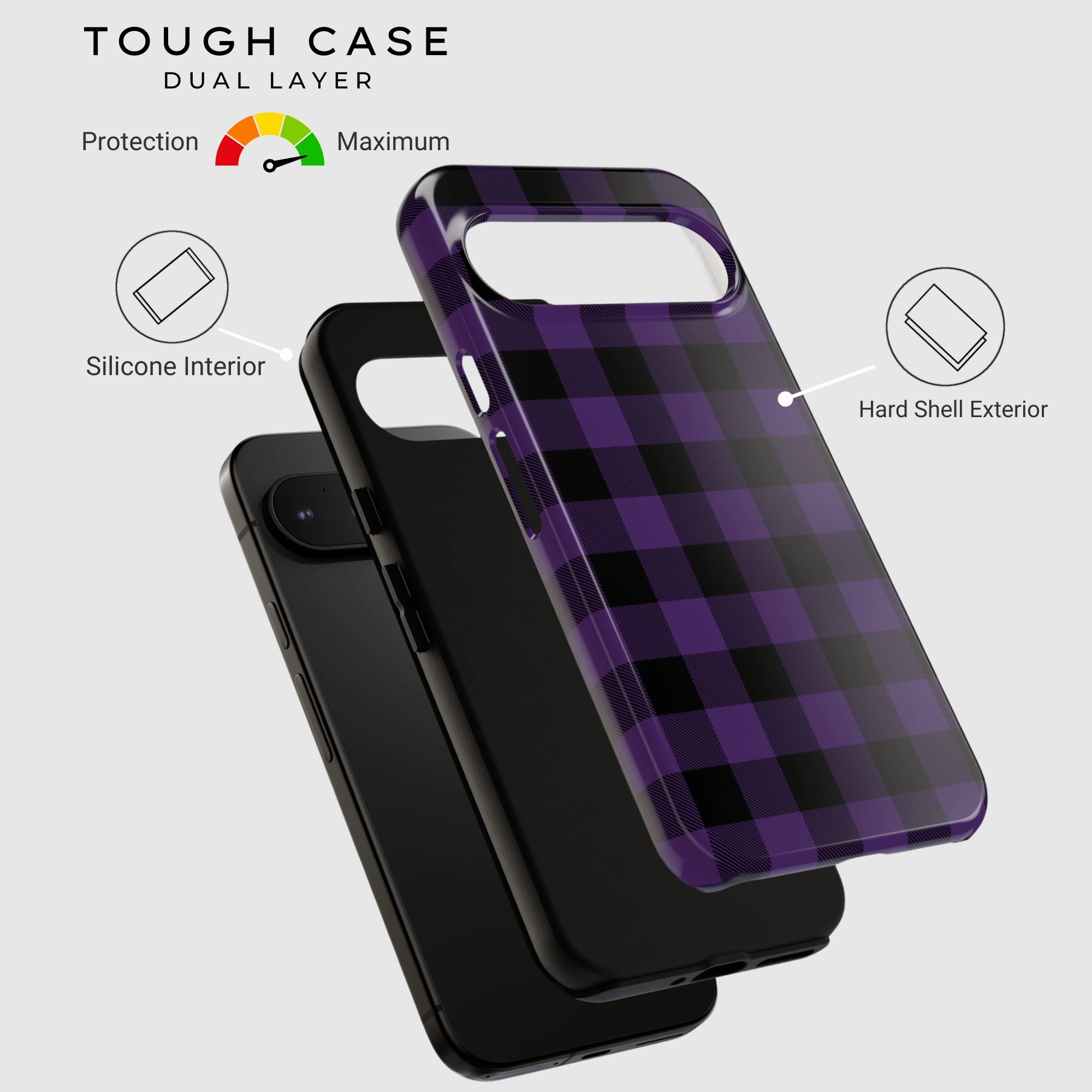 Rugged Edge Flexible Surface Texture Plaid Vibes