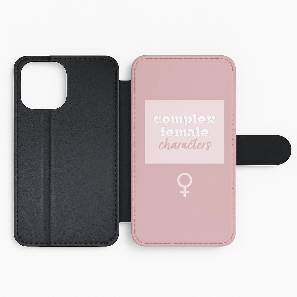 Elegant Build Texture Sex Educations - Complex Female Characters Flip / Wallet Phone Case