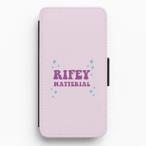 Comfort Finish Rifey Material Flip / Wallet Phone Case