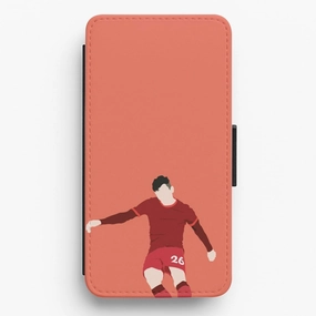 Robertson - Football Flip / Wallet Phone Case Impact Resistant Elegant Surface