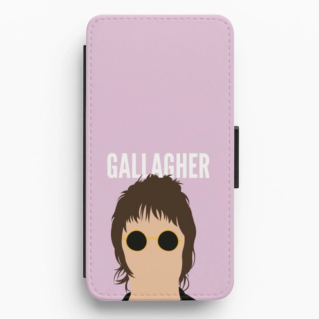 Rock Band Member Purple Flip / Wallet Phone Case Durable Texture