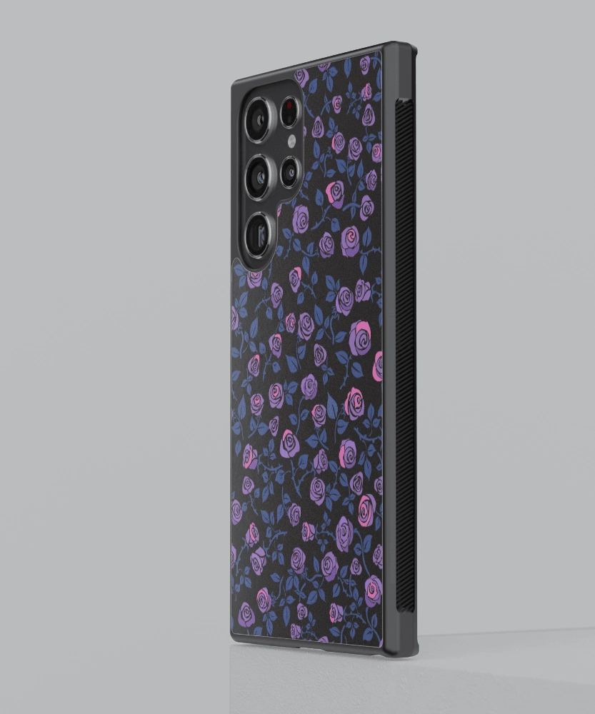 Rosy Noir Hybrid Grip Finish Rugged Look