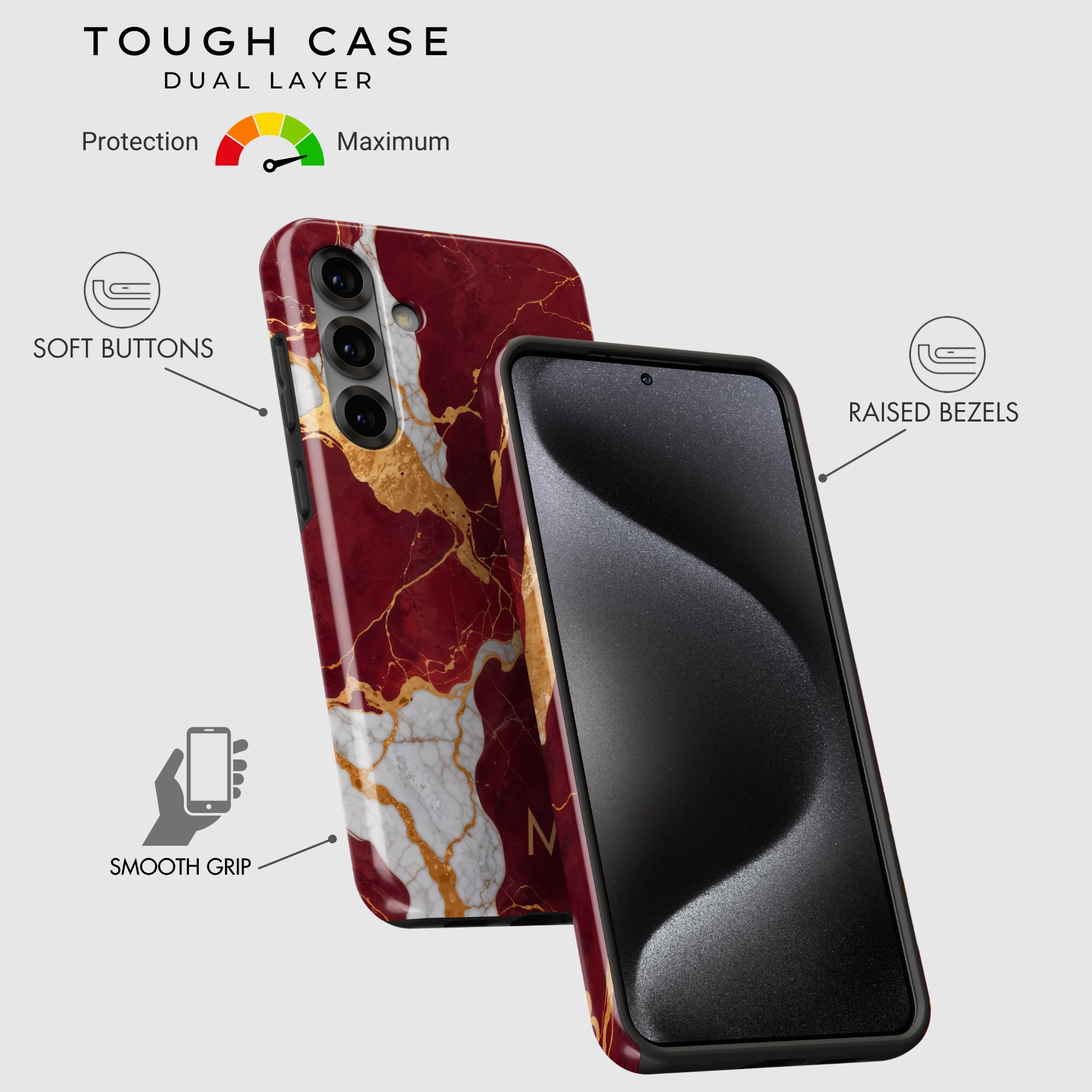 Hybrid Pattern Trendy Aesthetic Royal Ember