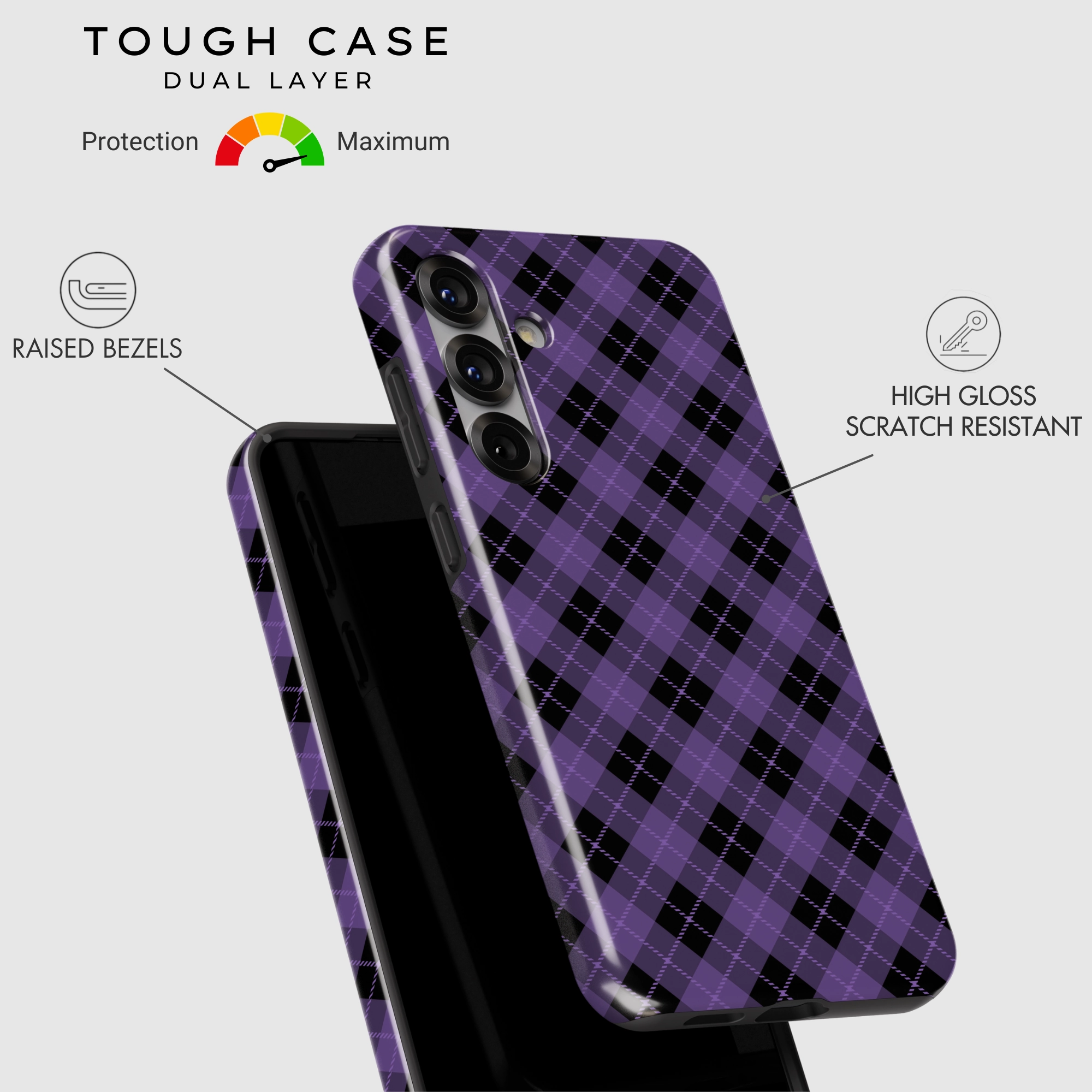 Royal Plaid Comfort Pattern Texture