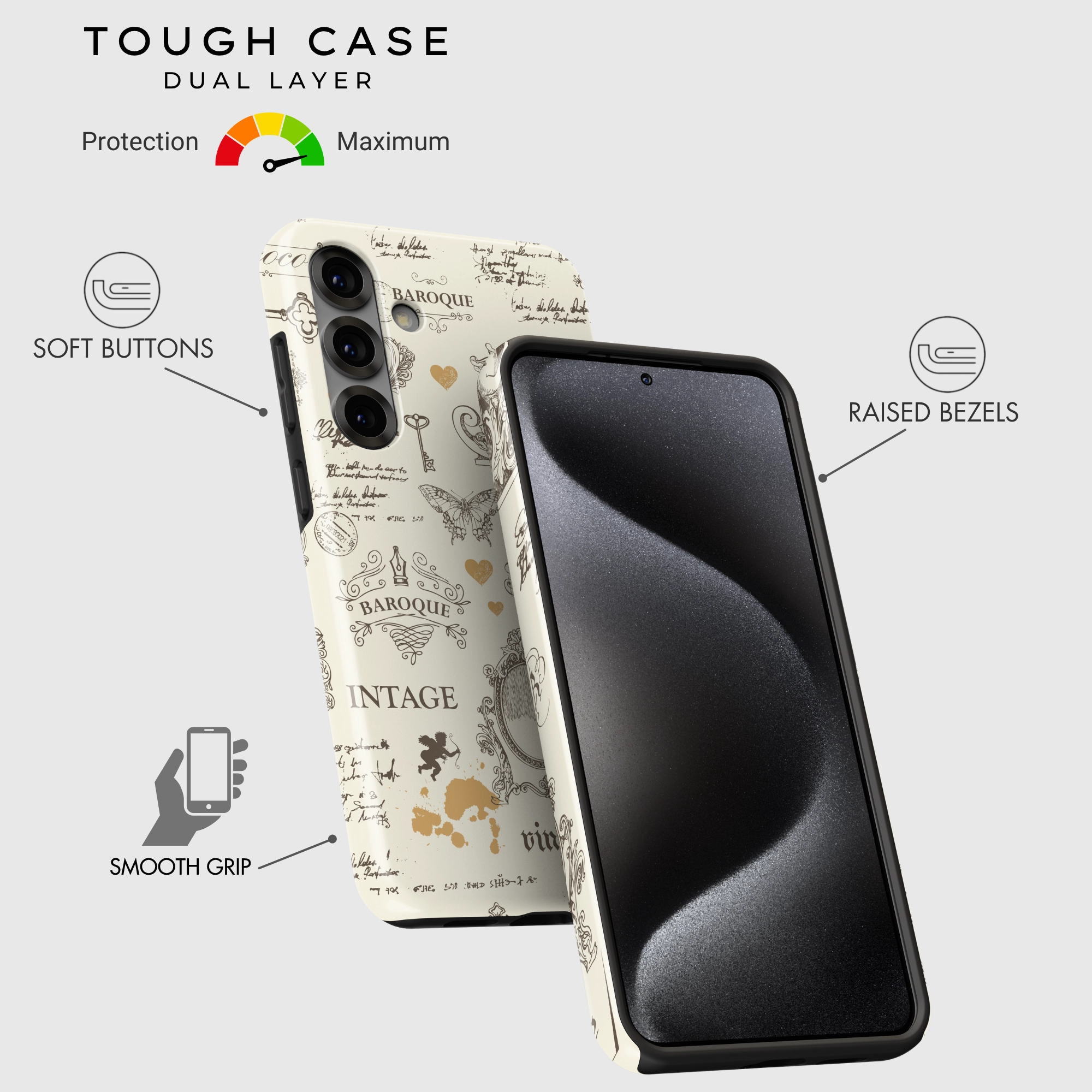 Modern Surface Design Royal Scroll