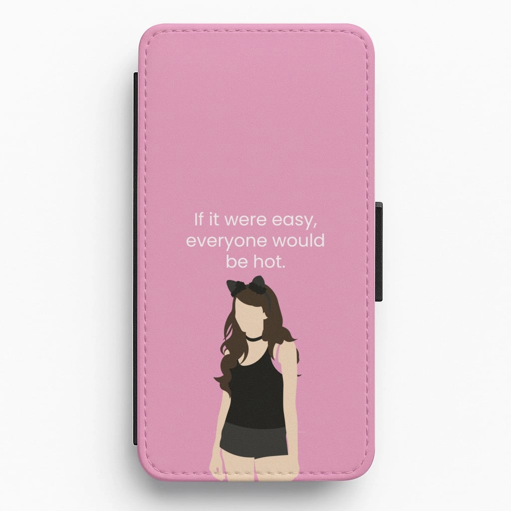 Portable Case If It Were Easy.. Flip / Wallet Phone Case