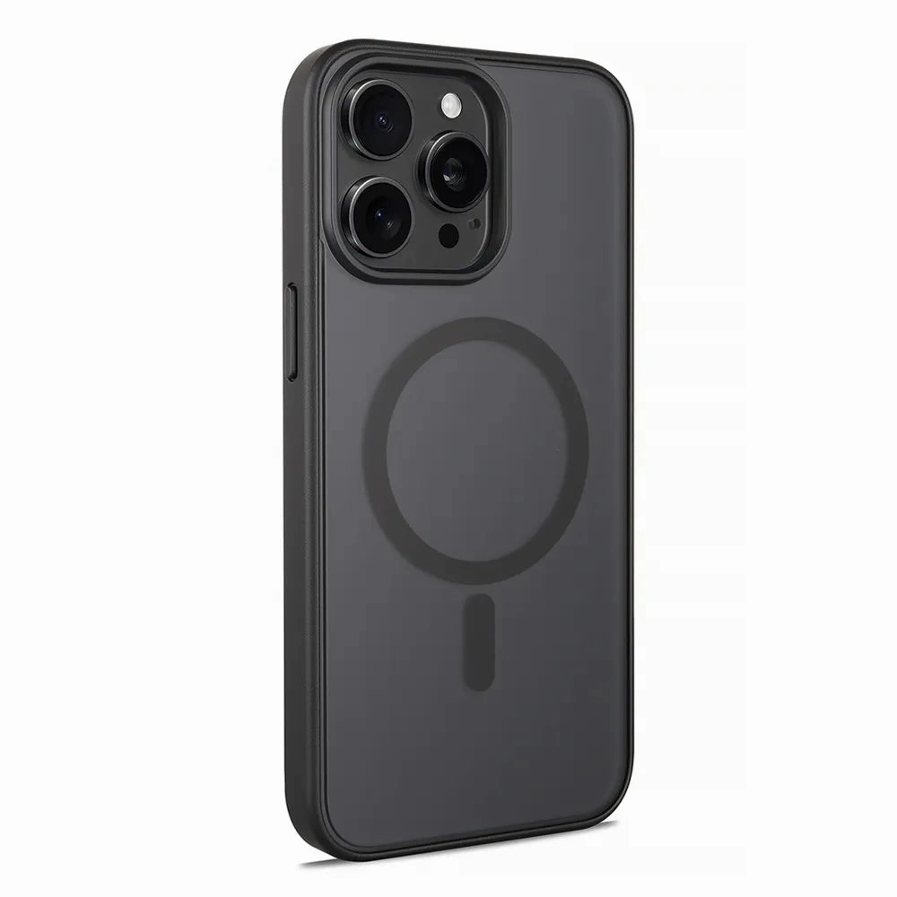 Smooth Edge Design Everyday Use iPhone 15 Pro Matte Case with MagSafe