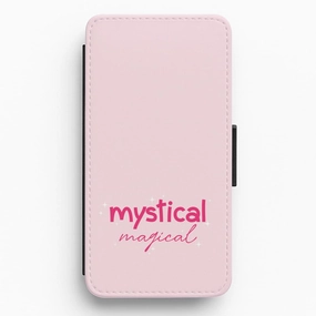 Minimal Aesthetic Mystical Magical Sparkles Flip / Wallet Phone Case