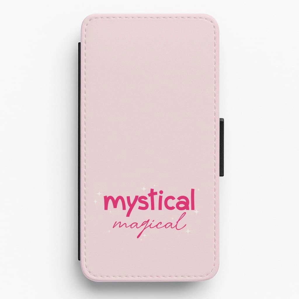Minimal Aesthetic Mystical Magical Sparkles Flip / Wallet Phone Case