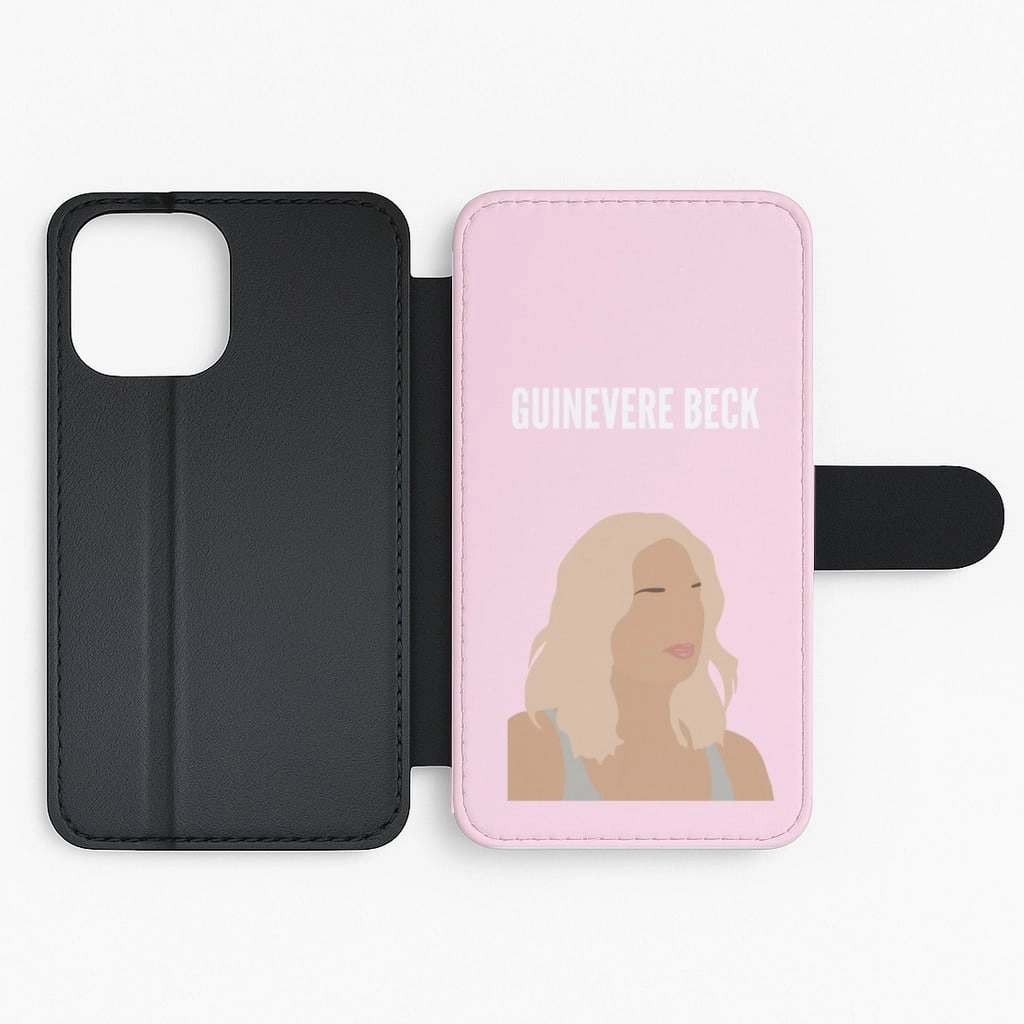 Creative Style Elegant Texture Layer Guinevere Beck - You Flip / Wallet Phone Case