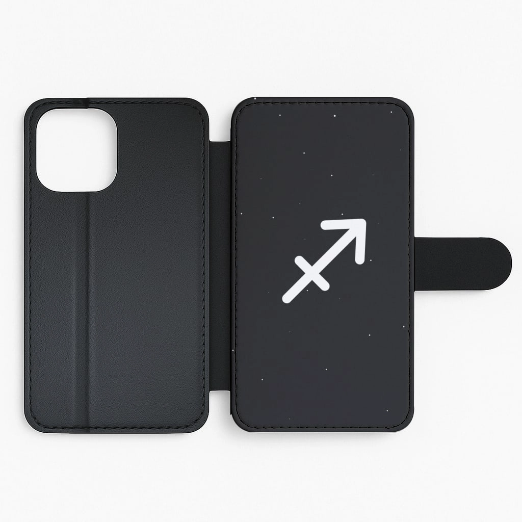 Sagittarius - Astrology Flip / Wallet Phone Case Minimal Protection