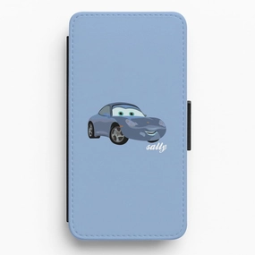 Modern feature Sleek Edge Design Sally - Cars Flip / Wallet Phone Case
