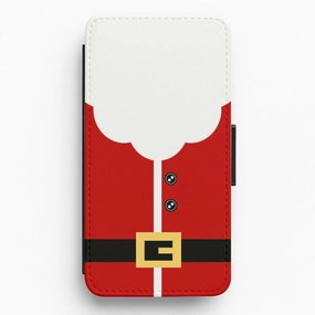 Santa Clause Outfit Flip / Wallet Phone Case premium design