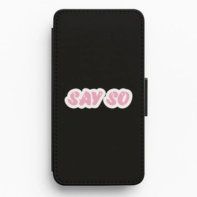 Luxury Detail Say So - Doja Cat  Flip / Wallet Phone Case