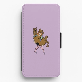 Scared - Scoob Flip / Wallet Phone Case Luxury Pattern