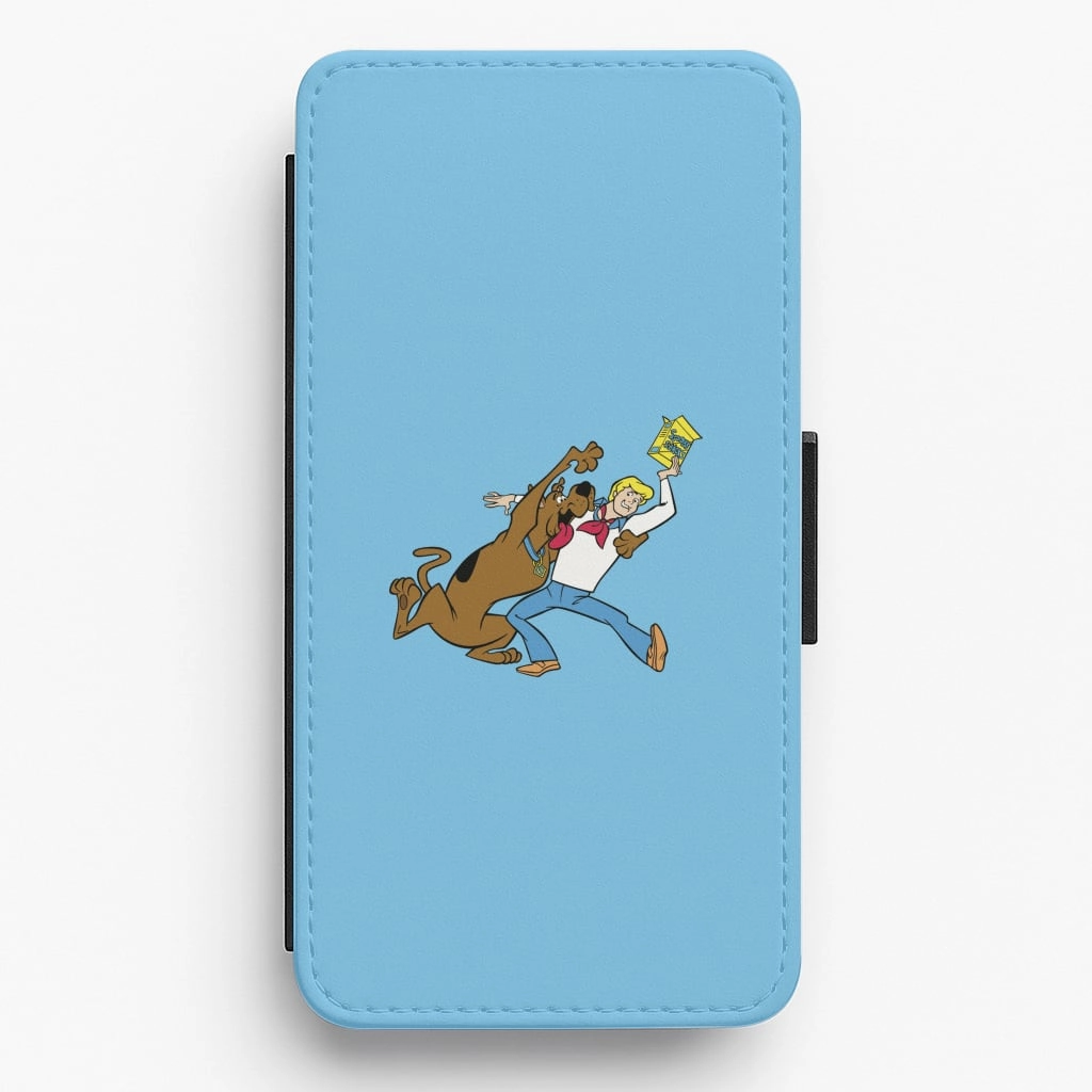 Sleek Guard Minimal Pattern Scooby Snacks - Scoob Flip / Wallet Phone Case