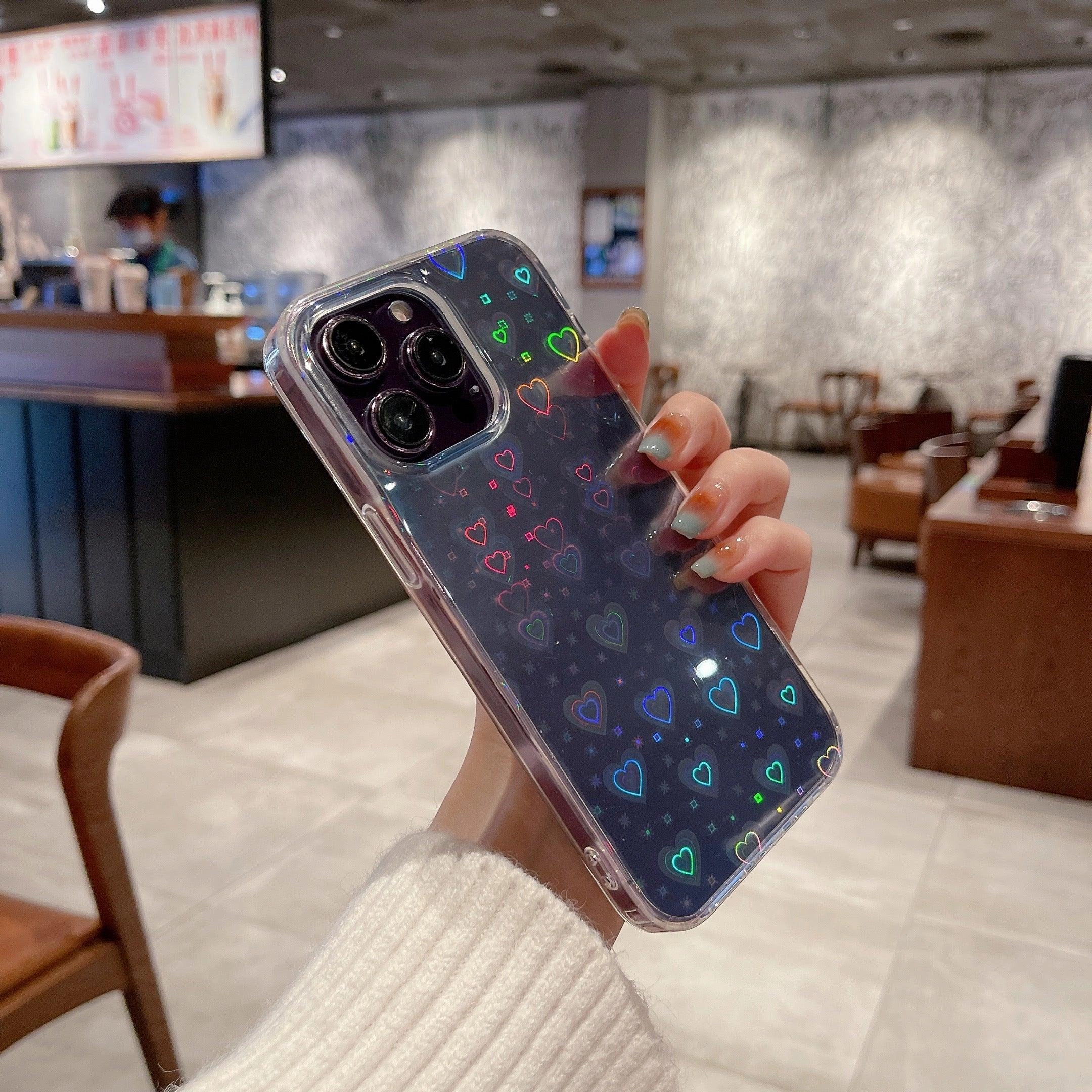 Luxury Edge Texture Color Accent Radiant Love Holo