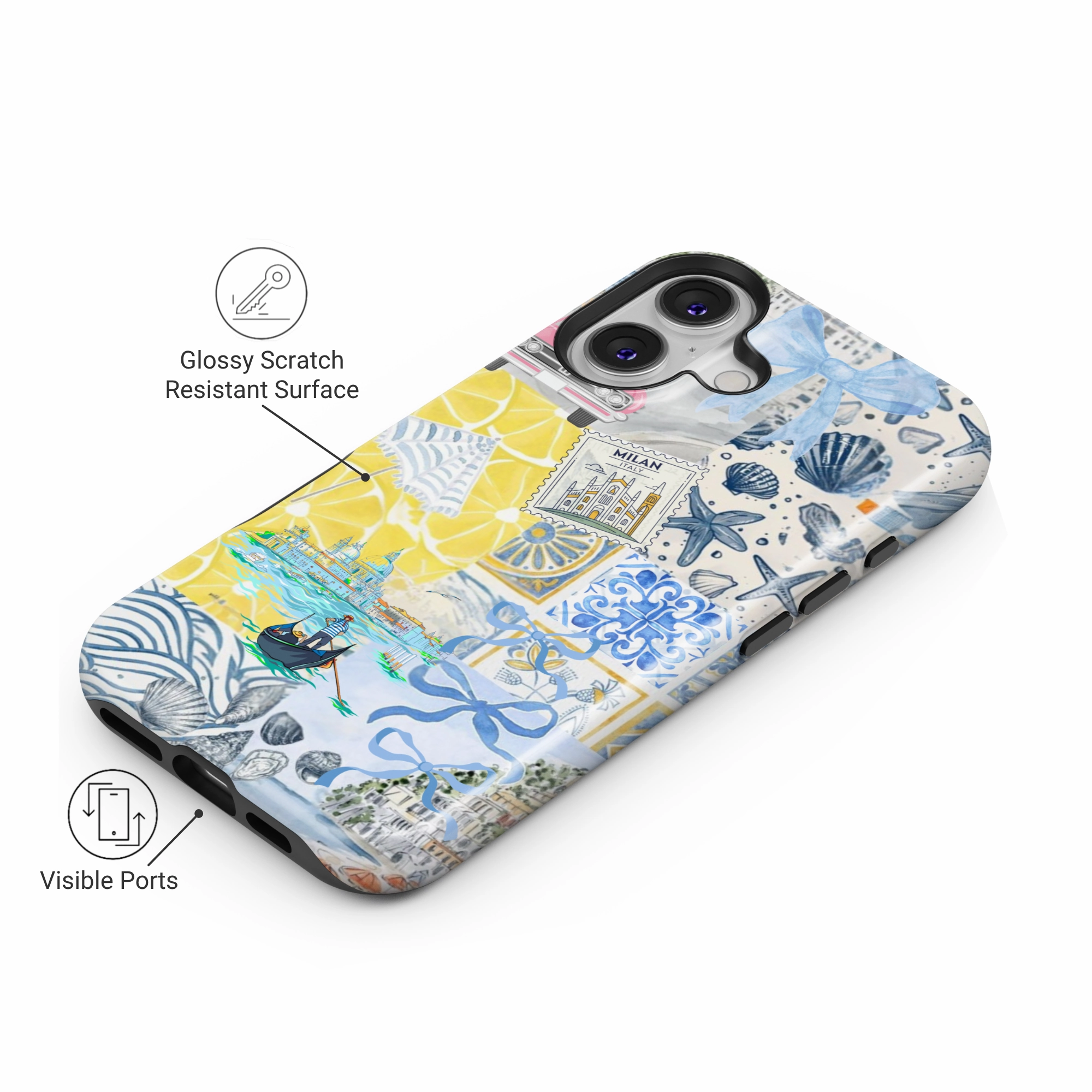 Seaside Letters Ergonomic Feel Durable Material